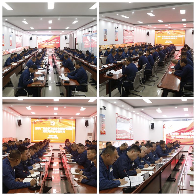 7月6日，煉鐵廠黨委利用視頻會形式組織黨委及各支部召開黨史學(xué)習(xí)教育專題讀書班